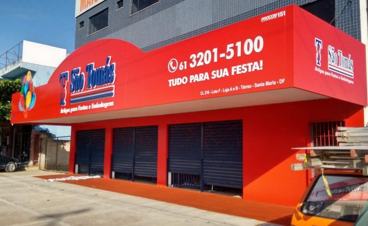 Fachadas Comerciais em ACM