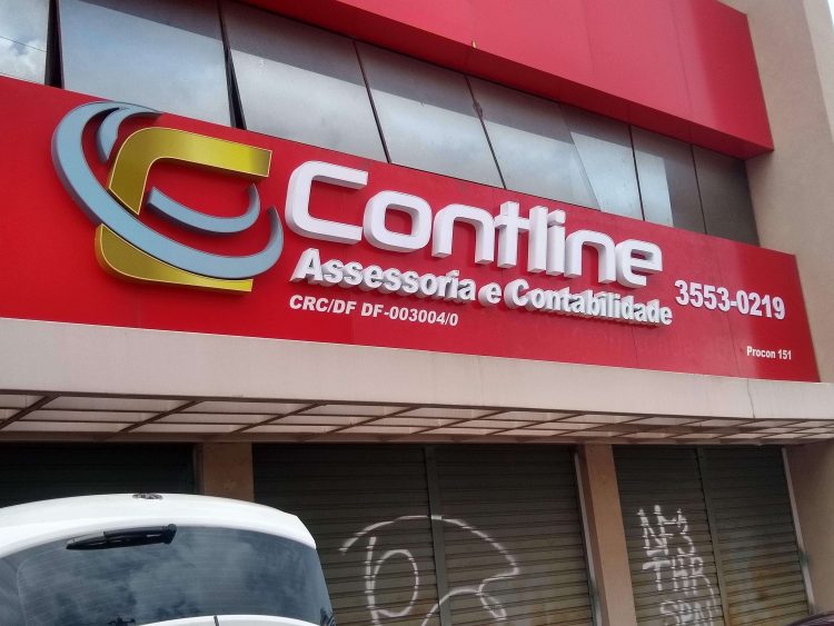 Letras Caixa Galvanizadas